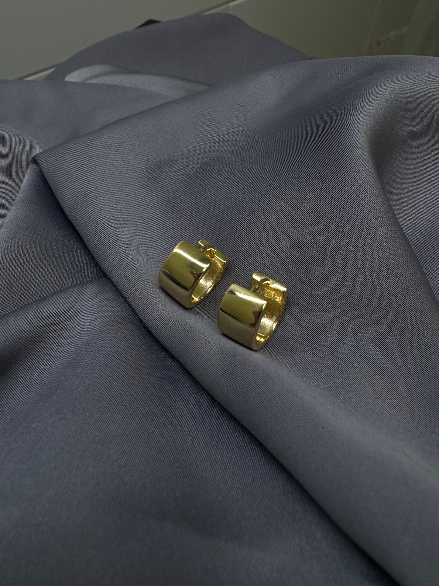 Chunky hoops - gold